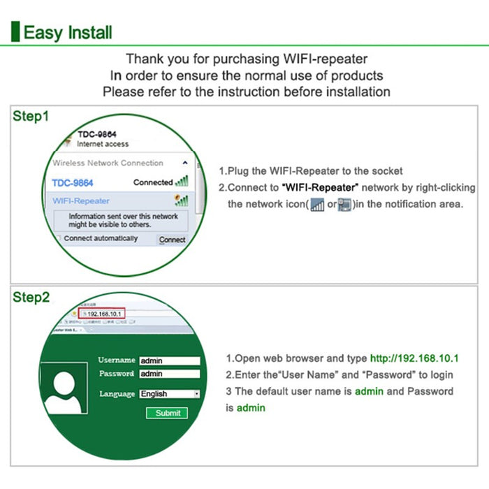 300Mbps WiFi Range Extender & Signal Amplifier
