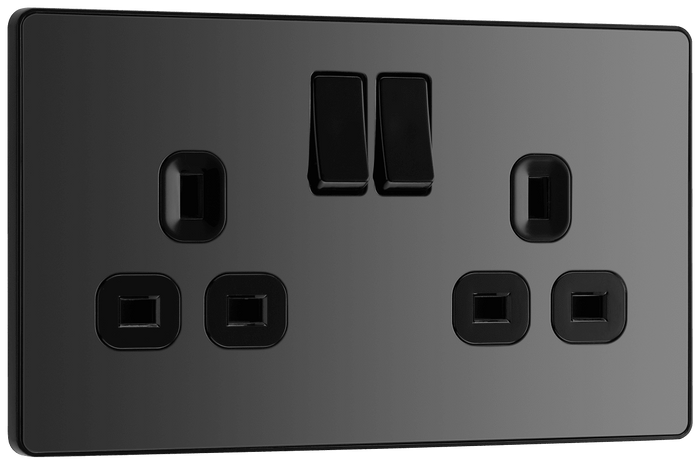 BG Evolve Black Chrome 2G SP Switch - PCDBC22B-01