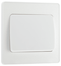 BG Evolve Pearlescent White 1G 2-Way Switch, wide rocker - PCDCL12WW-01