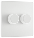 BG Evolve Pearlescent White 2G 2-Way Push 200W - PCDCL82W-01