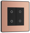 BG Evolve Polished Copper 2G 2-Way Touch, secondary - PCDCPTDS2B-01
