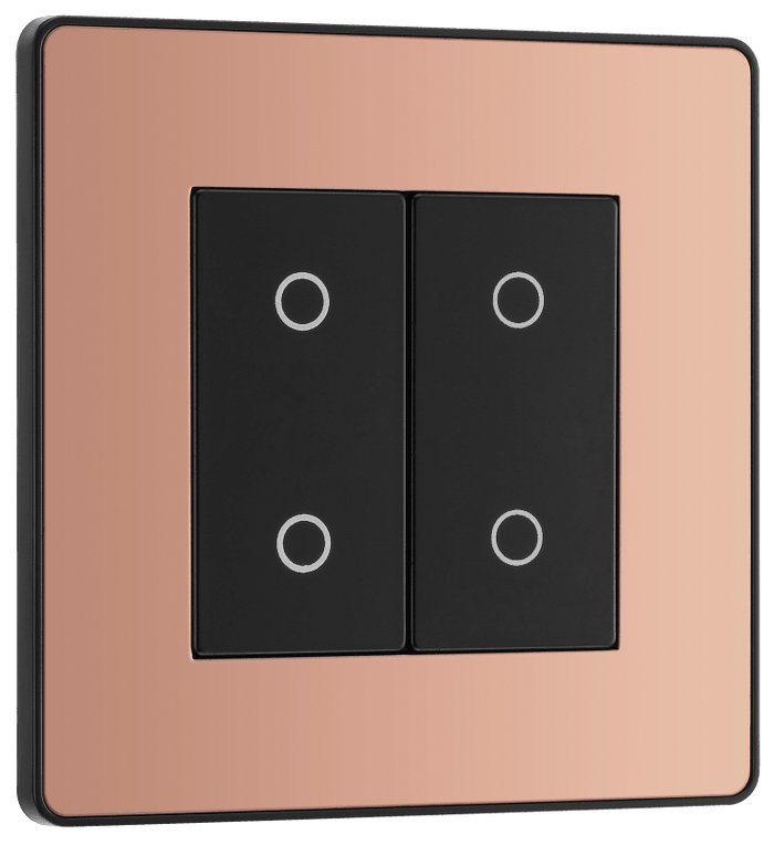 BG Evolve Polished Copper 2G 2-Way Touch, secondary - PCDCPTDS2B-01