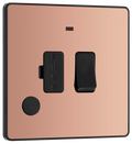BG Evolve Polished Copper Switched & Fused w/ Indicator - PCDCP52B-01