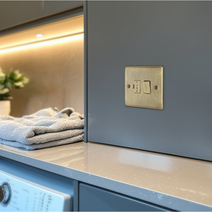 BG Nexus Metal Antique Brass Fused Connection Units