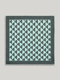 Claridge's Art Deco Fan Silk Pocket Square