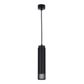 Cylindrical Slatted Pendant Light
