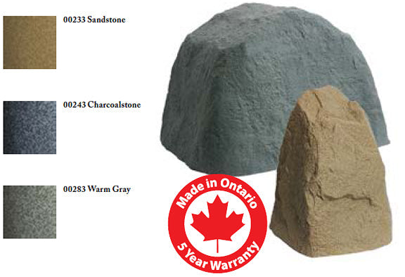 Faux Poly Rock Covers
