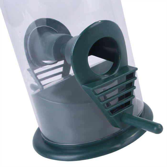 Hanging Plastic Bird Feeder Station – Outdoor Garden Tree Food Dispenser