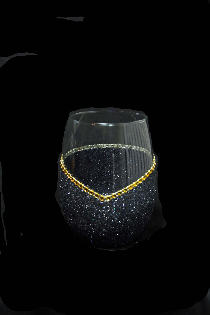 Black-Gold / Stemless