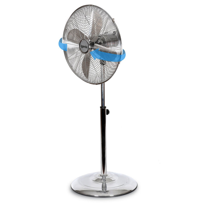 Igenix DF1660 16 Inch Chrome Pedestal Fan — d