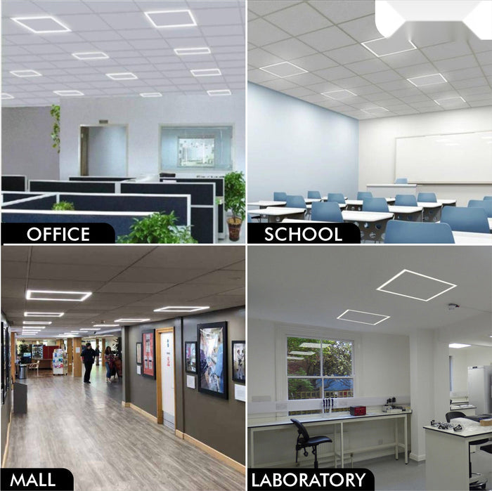 LED Borderline Panel 40W CCT Selectable 60x60cms