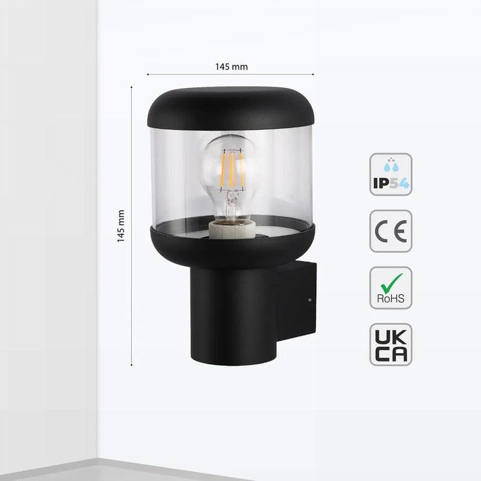 LunaVista Outdoor Wall Lantern