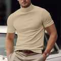 Men's Slim Fit Short Sleeve T-Shirt – Solid Color