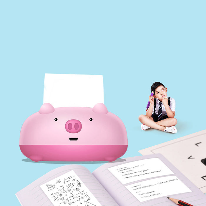 Mini Thermal Printer - Portable HD Printing Device
