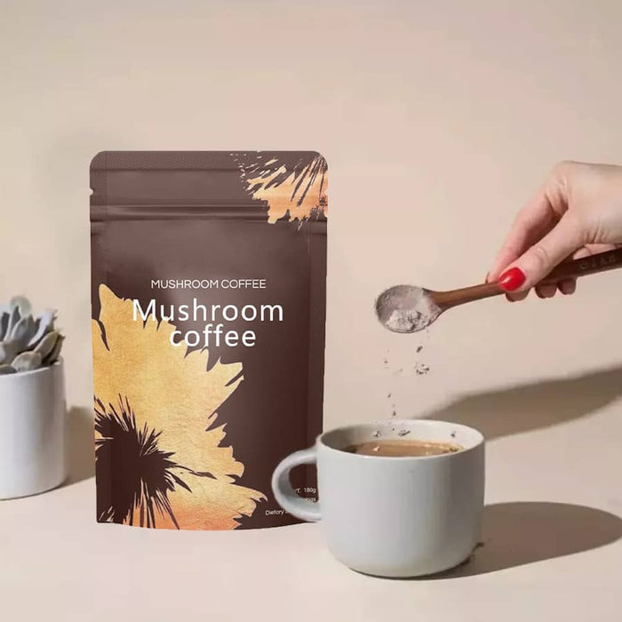Premium Mushroom Ground Coffee - Organic Blend with Lion's Mane & Chaga (454g)