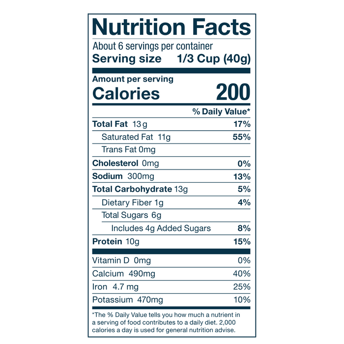 protein instant latte NFP