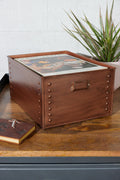 Rivet A4 Storage Box - Copper