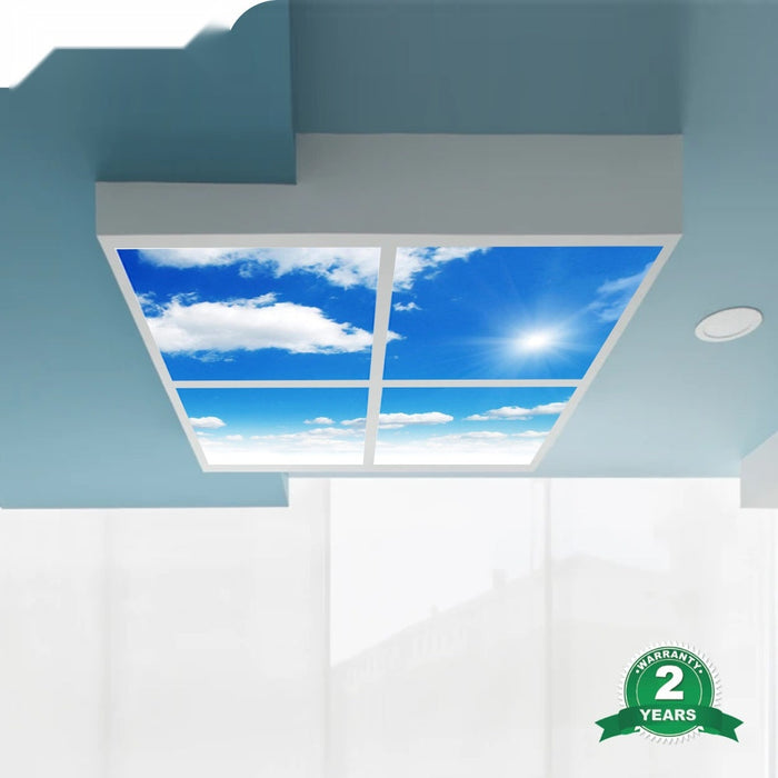 SKY Cloud LED Panel 2D version 60x60cms 40W 4 pcs set