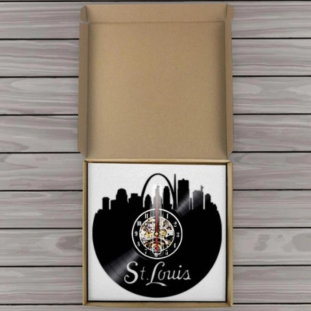 The Ultimate Gift for Architects and Travelers: Famous Architectural Vinyl Clocks