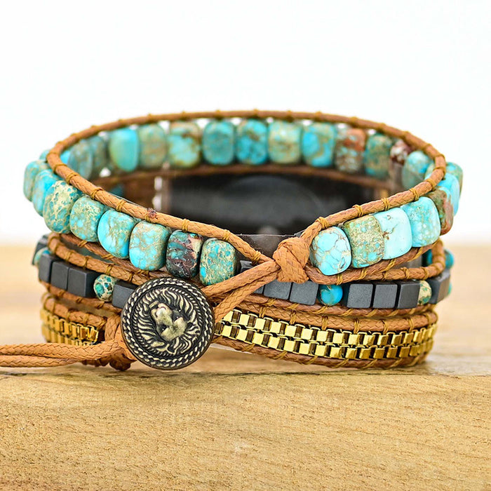 Turquoise Bead Watch band