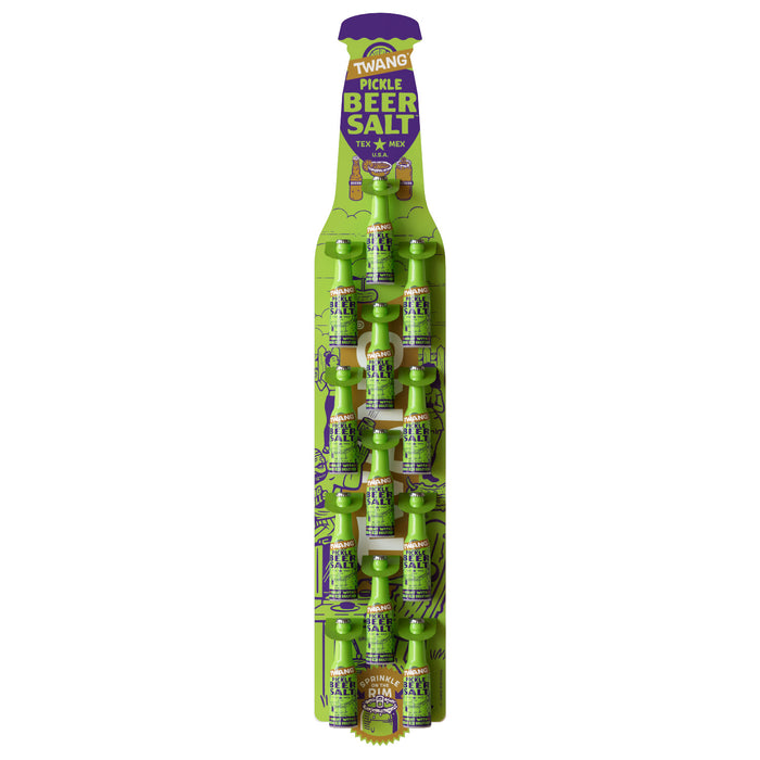 Twang Beer Salt Pickle, Clip Strip 12ct