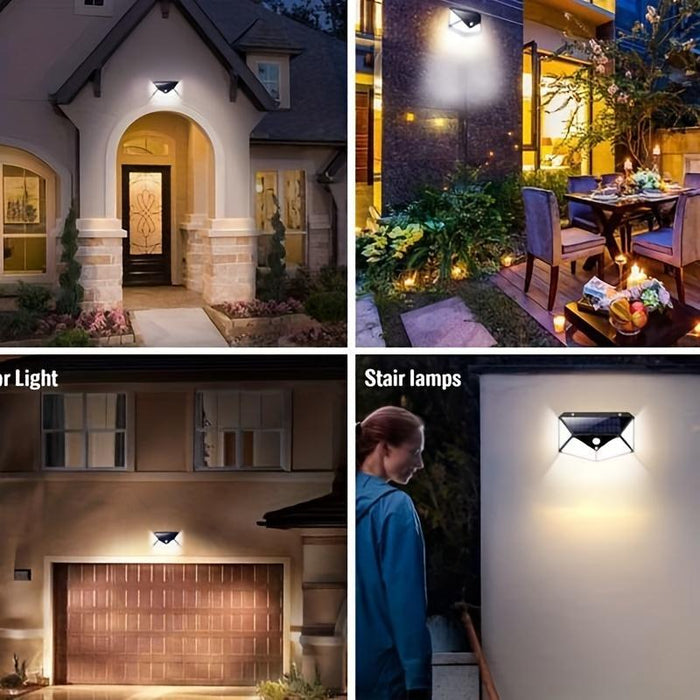 Two-pack  LED Solar Lights