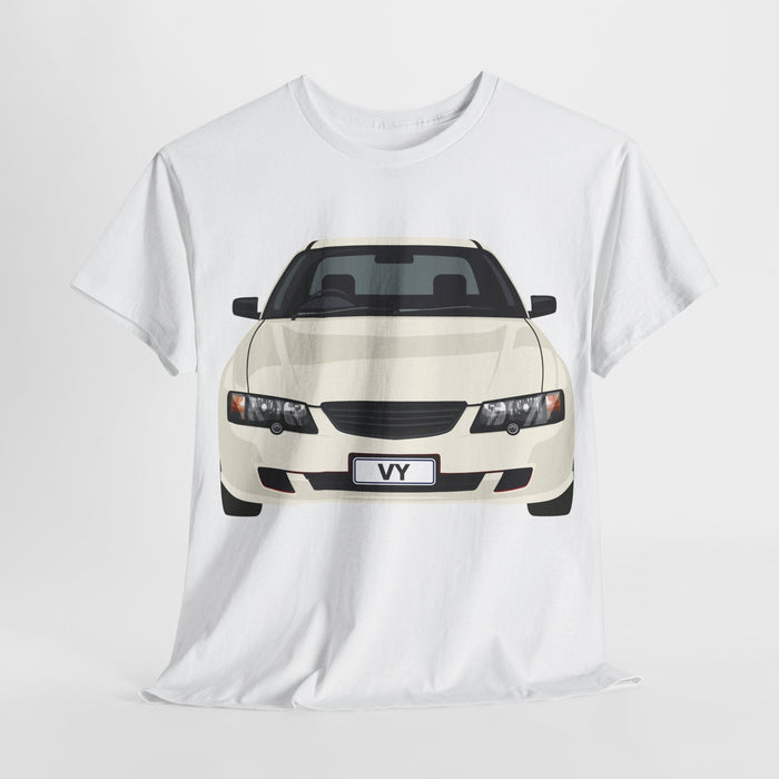 VY COMMODORE T - SHIRT - HOLDCOM AUTO PARTS