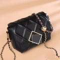 Women's Genuine Cowhide Leather Messenger Bag – Retro Crossbody Shoulder Bag